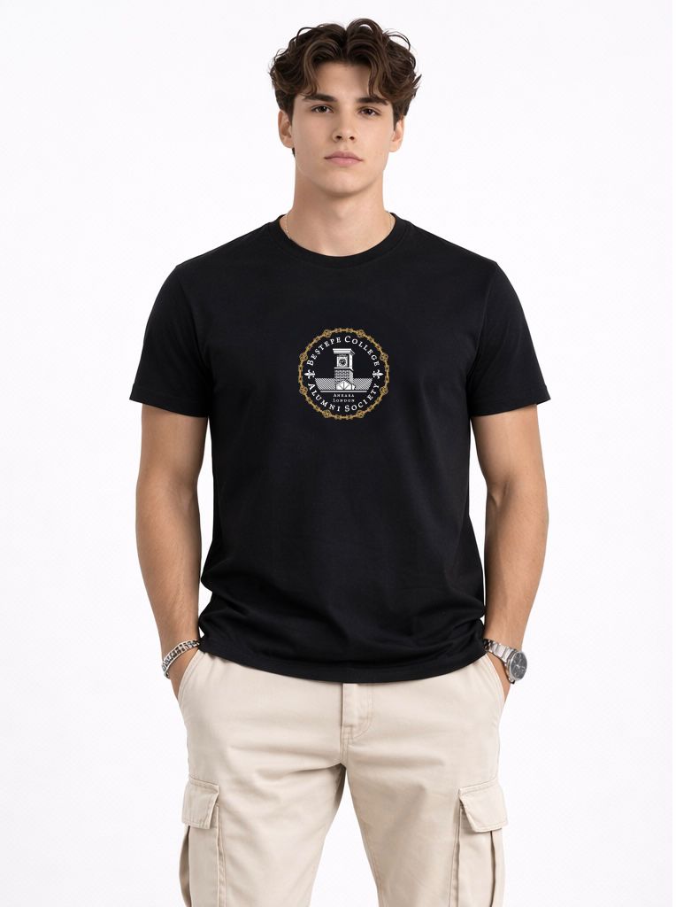 Erkek Bisiklet Yaka T-shirt